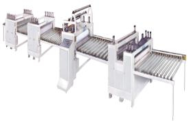 PVAC Glue Decorative Paper Sticking Machine